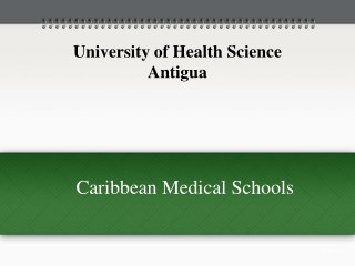 Caribbean Medical Schools