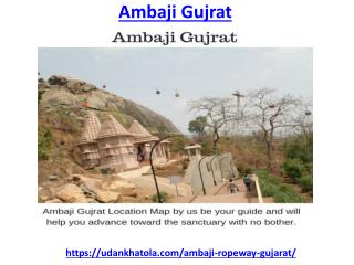 For Peace and spritiual place visit Ambaji in Gujrat