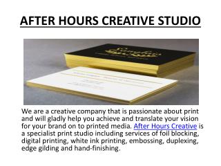 Luxury Business Cards