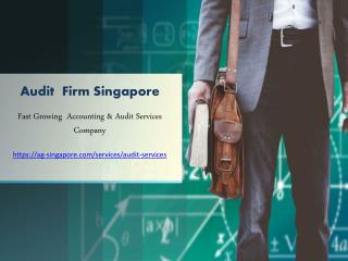 Audit Firm Singapore