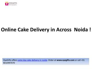 Cake Delivery In Noida