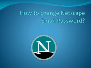 How to reset netscape email password | Change Netscape Password