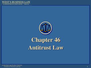 Chapter 46 Antitrust Law