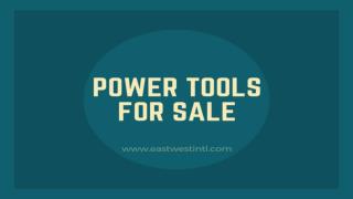 How To Buy A Power Tool Online