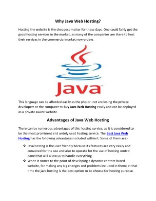 Ppt Java Web Hosting Powerpoint Presentation Free Download Id Images, Photos, Reviews