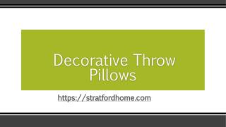 Throw Pillow Covers