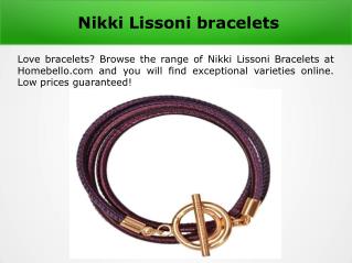 Nikki Lissoni rings