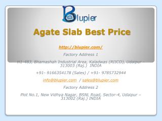 Agate Slab Best Price