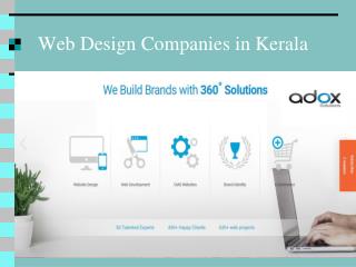 Web design companies in Kerala