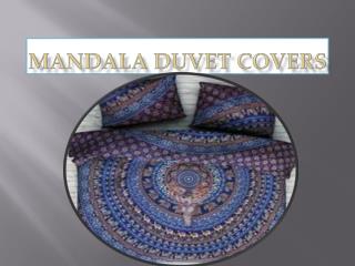 mandala double duvet cover