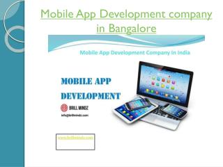 Mobile App Developers In Bangalore