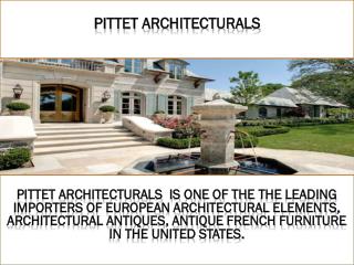 New Arrivals - Pittet Architecturals