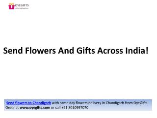 Send Flowers To Chandigarh