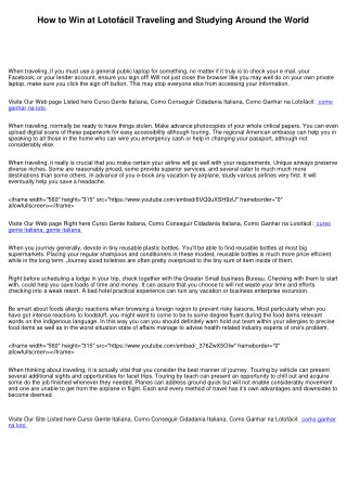 How to Follow Italian Citizenship How to Follow Italian Citizenship