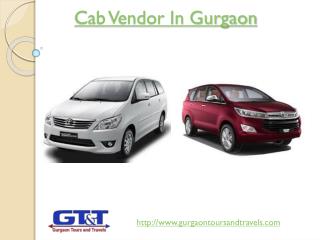 Cab Vendor In Gurgaon - Gurgaon Tours And Travels