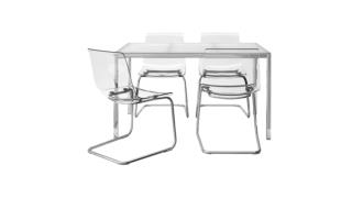 TORSBY / TOBIAS Table and 4 chairs - Brandfrys