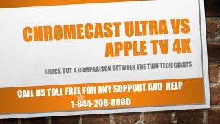 Chromecast download- chromecast ultra vs apple tv