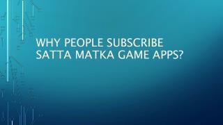 Online Live Satta Matka Fast Result | Satta Matka