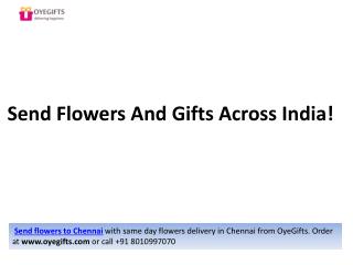 Send Flowers To Chennai