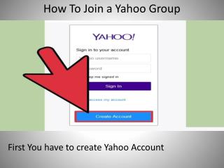 How To Join a Yahoo Group