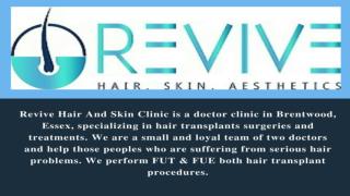 Revive Best Hair Transplant Clinic in Essex, United Kingdom