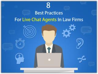 8 Best Practices For Live Chat Agents In Law Firms
