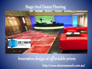 Stage And Dance Flooring | Dezinerpanels