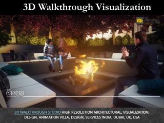 3D Walkthrough visualization Services