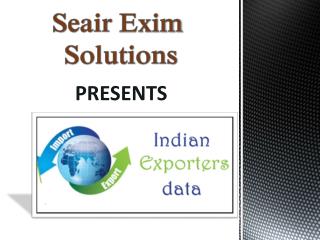 Three main Items That Indian Traders Majorly Export with Indian Exporters Data