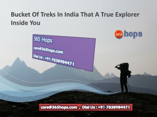 Bucket Of Treks In India That A True Explorer Inside You
