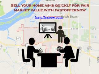 Sell your home as-is quickly for fair market value with fastoffernow