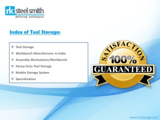 Best Tool Storage Solution Manufacturer in India