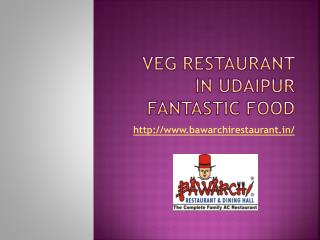 Veg Restaurant in Udaipur Fantastic Food