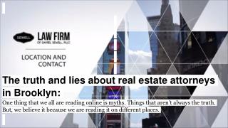 Real Estate Attorneys Brooklyn