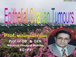 Prof. Mohammad Emam Prof. of OB GYN. Mansoura Faculty of Medicine EGYPT