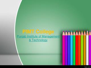 PIMT College - Best B.Sc Agriculture College In Punjab, India | Fees, Cut-off, Placements in North India