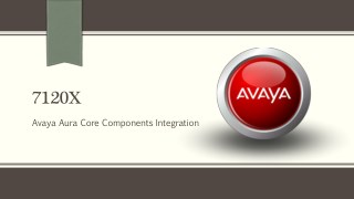 Avaya 7120X Test - 7120X Real Exam Questions Dumps