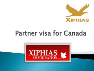 partner visa for canada