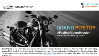 Motorcycle Accessories: Parking Solution, Groller, Paddock Stand - GrandPitstop