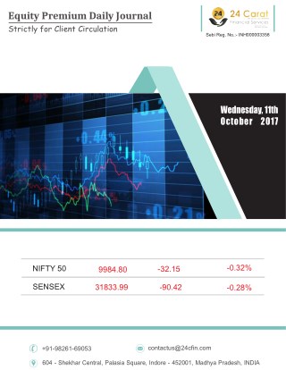 equity premium daily journal report 12th october 2017