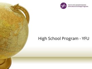 High School Programs