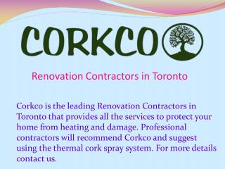 Renovation Contractors in Toronto