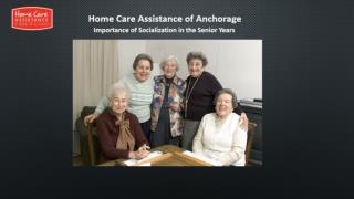 Importance of Socialization in the Senior Years