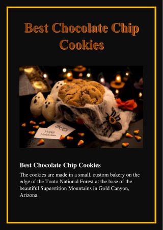 Best Chocolate Chip Cookies