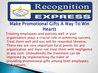 Make Promotional Gifts A Way To Win Hearts