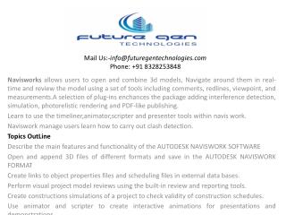 Navisworks training in hyderabad