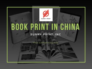 Book Print in China