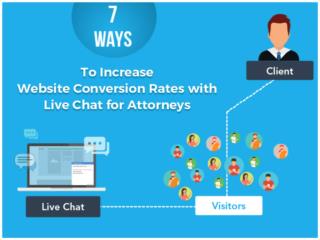7 Ways To Increase Website Conversion Rates With Live Chat For Attorneys