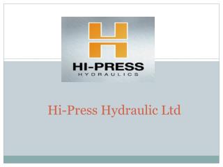 Enerpac Hydraulic Equipment Distributor