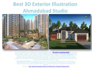 Best 3D Exterior Illustration Ahmadabad Studio